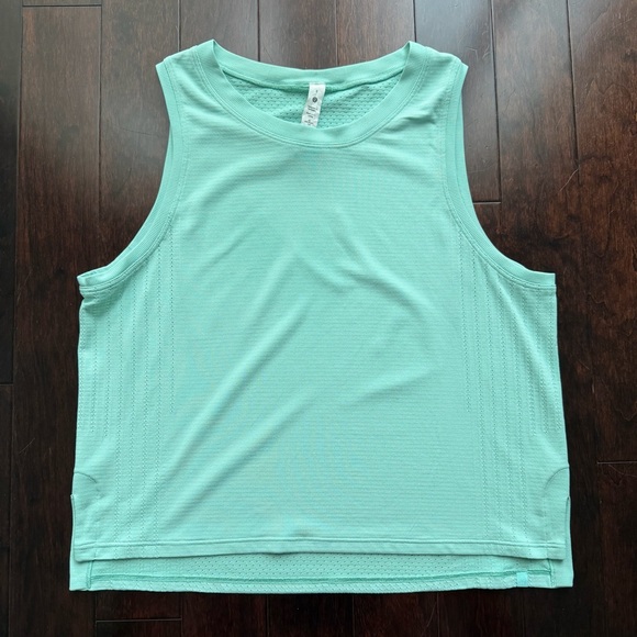 lululemon athletica Tops - Lululemon Train to Be Tank Top, Size 6, Wild Mint, Workout Gym Activewear